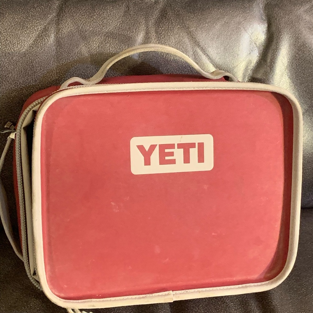 YETI Daytrip Lunch Box - Harvest Red, Retired Color Rare and HTF..